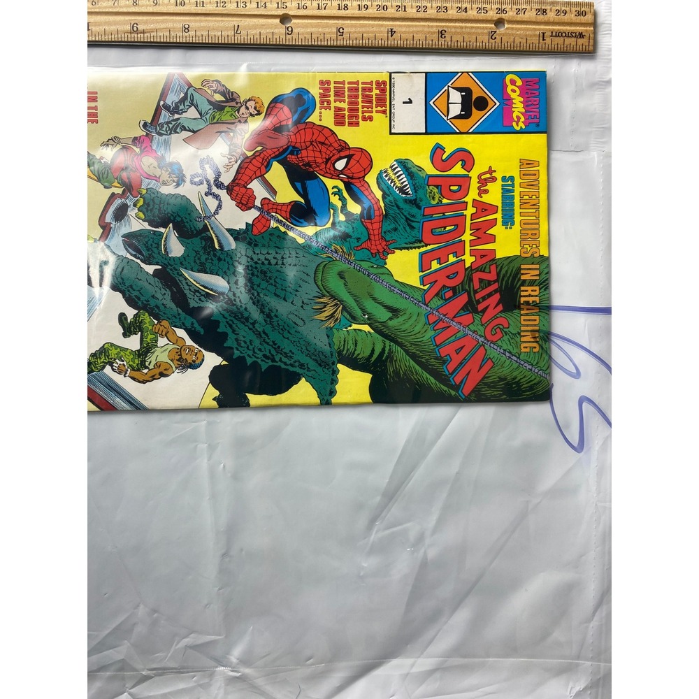 The Amazing Spider Man Adventures in Reading Marvel Comics Issue 1 Vintage